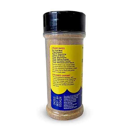 J.O. Spice #1 Seafood seasoning Maryland USA j o 4.5 oz bt