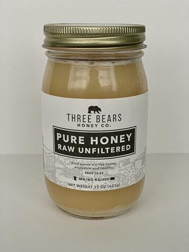 Three Bears Honey Co. Pure Honey - 22 oz