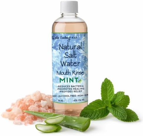 Dale Audrey Pink Himalayan Salt Water Rinse, Cinnamon Mouthwash, 16 oz