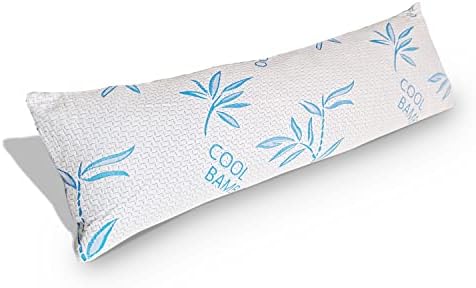 ComfySleep Queen Size 2 Pack Rayon Made from Bamboo Pillows for Sleeping, Cooling Shredded Memory Foam Adjustable Bed Pillow with