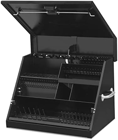 Montezuma ME300B 30-Inch Portable TRIANGLE Toolbox, Black