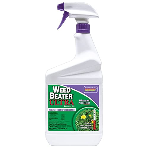 Bonide Weed Beater Ultra, 32 oz Ready-to-Use Spray | Fast-Acting Protection, Against Broadleaf Weeds, Visible Results in 24 Hours