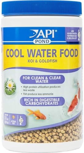 API POND COOL WATER FOOD Pond Fish Food 11-Ounce Container