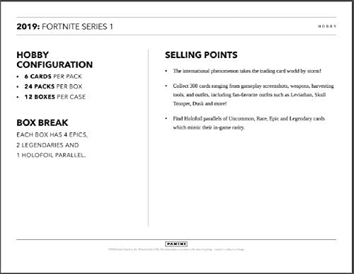 2019 Panini Fortnite Series 1 Trading Cards Hobby PACK (Sealed)(Random)