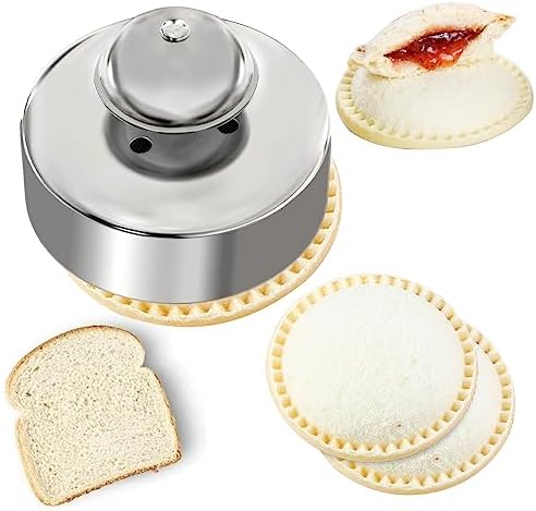 Gelbira Sandwich Cutter, Sandwich Cutter and Sealer, Sandwich Maker, Peanut Butter and Jelly Sandwiches Tool/PBJ Cutter, Sandwich Maker for Kids
