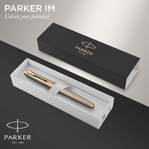 Fountain pen PARKER IM, size F, ink cartridge.