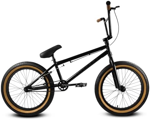 Elite BMX Stealth Freestyle Bike for Youth & Adults, Durable Steel Frame, Available in 16", 18", and 20" Sizes