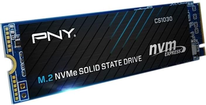 PNY CS1030 1TB PCIe Gen3 x4 NVMe M.2 2280 Internal SSD