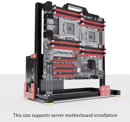 DIY Aluminium Pc Open Case Computer Chassis Test Bench Support Water Cooling Support Server Chassis Support Itx Matx ATX Eatx (2.M-ATX)