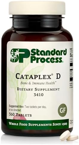 Standard Process Cataplex D - Supports Immune Function, Bone Density & Mineral Absorption - Immune Health Supplement with Vitamins A & D - Gluten-Free
