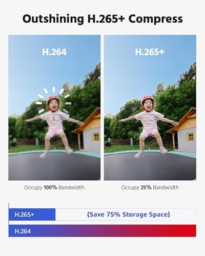 ANNKE 3K Lite Wired Security Camera System Outdoor, 8X 2MP Cameras, 1TB HDD | AI Human/Vehicle Detection