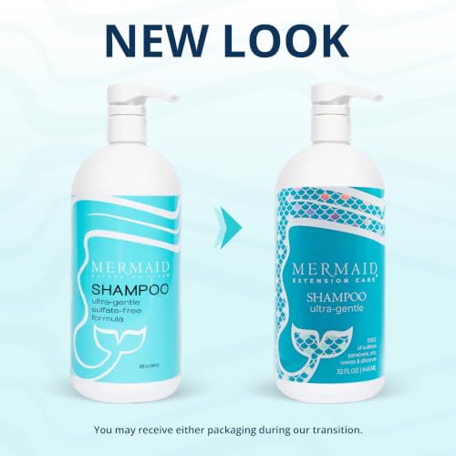 Shampoo for Hair Extensions, Sulfate-Free, 32 Fl Oz