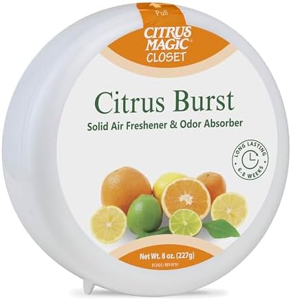 Citrus Magic Closet Solid Air Freshener, Cedar, 8 Ounce