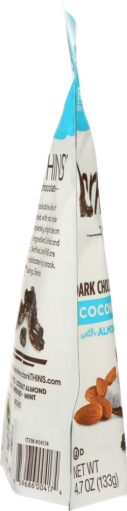 Barkthins: Dark Chocolate Coconut Almond 4.7 Oz (12 Pack) by barkTHINS