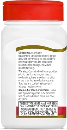 21st Century Vitamin D3 2000 IU Softgels, Bone & Immune, 250 Count | Vitamin D3 2000 IU Fast-Release Liquid Softgels, Bone Health, Immune Support & Calcium Absorption, Value 250-count Bottle