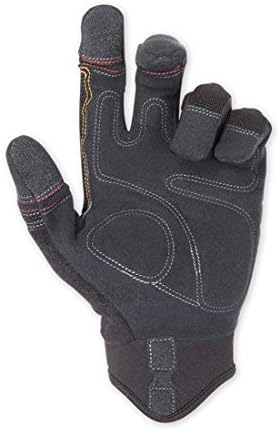 Custom Leathercraft130M Subcontractor Flex Grip Work Gloves, Medium