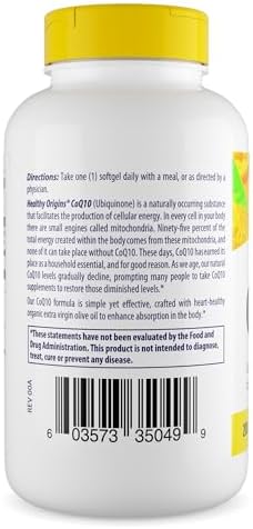 Healthy Origins CoQ10 200 mg, Kaneka Q10, 150 Softgels