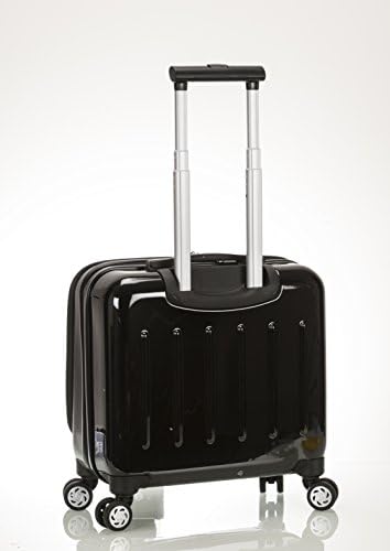 Rockland Revolution Hardside Rolling Computer Case, Carry-On, Silver