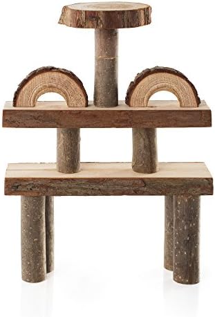 Guidecraft Branch Blocks - 36 Piece Kid's Natural Wooden Unit Building Set, Tree Block Stacking Sorting Toy for Toddlers