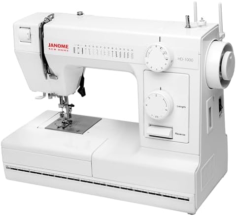 Janome HD1000 Heavy-Duty Sewing Machine with 14 Built-In Stitches | 14 Built-In Stitches