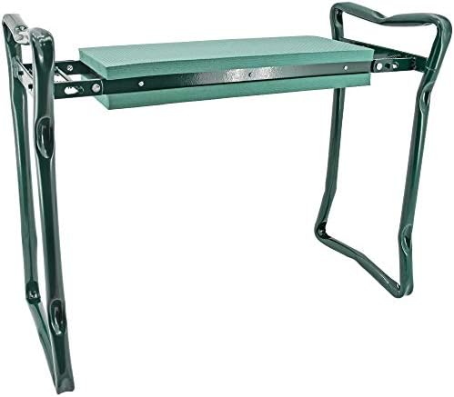 Garden Kneeler and Seat, Foldable Weeding Seat