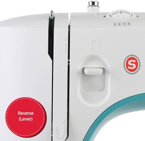 SINGER® M3330 Navy Blue Sewing Machine with Accessories, beginner-friendly
