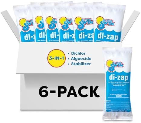 In The Swim Premium 3-in-1 Pool Shock - Di-Zap - 24 x 1 Pound Bags
