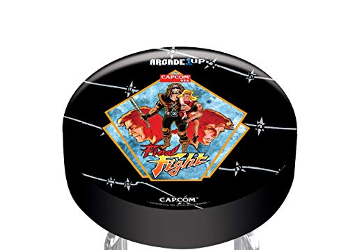 Arcade1Up Final Fight Adjustable Stool, 21.5" to 29.5" - Electronic Games