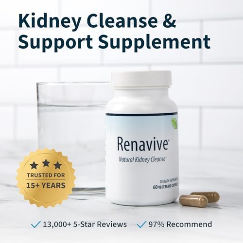 Kidney Cleanse - Premium Kidney Support Supplement with Chanca Piedra Stone Breaker - Supports Natural Cleansing & Urinary Tract Health - 60 Capsules
