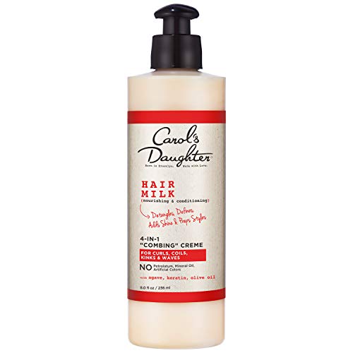 Carol's Daughter Hair Milk Curl Refresher Spray for Coils and Waves, with Agave, Sweet Almond and Wheat Protein, 10 fl oz