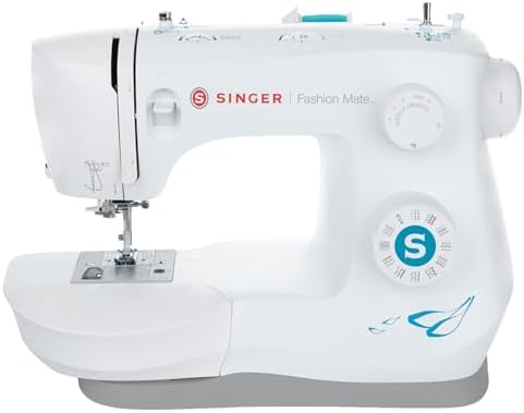 SINGER Fashion Mate™ 3342 Lightweight & Portable Sewing Machine with Accessory Kit | 32 Built-In Stitches, Free Arm, Full Metal frame
