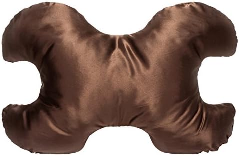 Save My Face!" Pillow THE Original Anti-Wrinkle PILLOWETTE Le Grand Pillow in Satin Chocolate