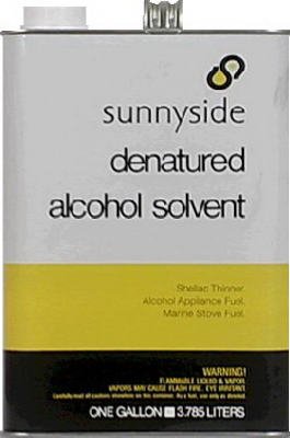 Denatured Alcohol Solvent, 1 gal, Min. Qty 6 (6 Pieces)
