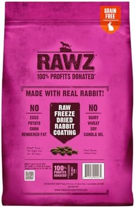 Rawz Dehydrated Chicken, Turkey & Chicken Recipe Natural Meal Free Dry Cat Food (3.5 Pound (Pack of 1), Chicken & Turkey)