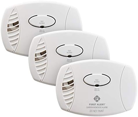 First Alert CO400 Carbon Monoxide (CO) Detector, Battery Operated Alarm, 1-Pack
