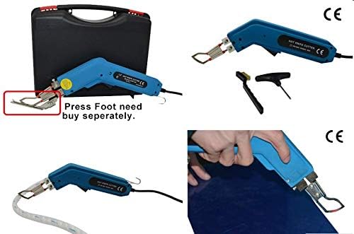 New-Tech HS-68 Hotknife Cutter - 110V Electric HotKnife Kit with Hot Cutting Blade, Trigger-Operated