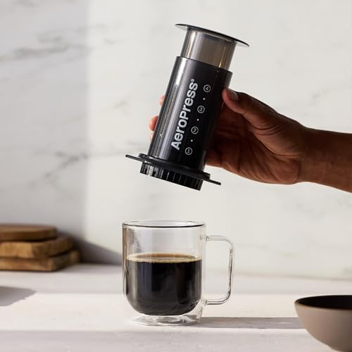 AeroPress Original Coffee Press, French Press, Pour-Over & Espresso Style | All-in-One Manual Coffee Maker, 2-Minute Brew, Less Bitterness
