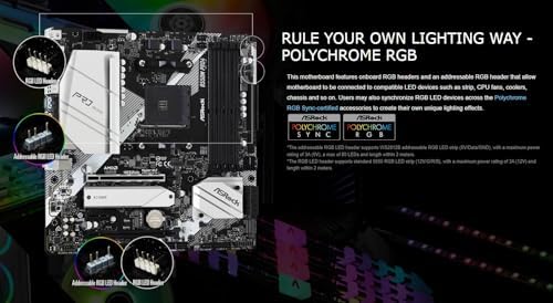 ASRock B550M PRO4 Supports 3rd Gen AMD AM4 Ryzen™ / Future AMD Ryzen™ Processors Motherboard