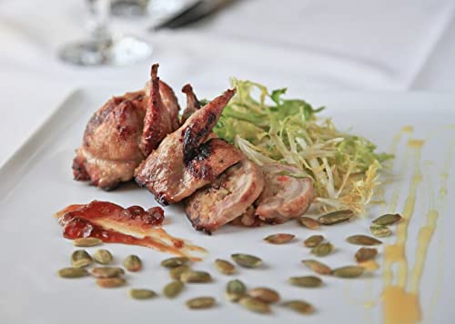 Whole Quail Bone-in - Includes 36 Whole Quail / 4.0-5.0 oz. each - 6 packages of 6 Frozen Whole All Natural Quail Meat - Ready to Cook - Product of