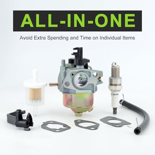 Carburetor for Harbor Freight Chicago Predator 4000 3000 3050 3200 4375 Watts Generator Powered by A 212CC 208CC 7HP 6.5HP Engine Parts with Fuel