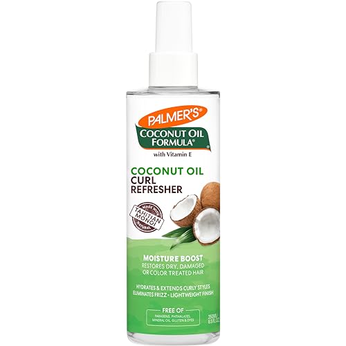 Palmer's Coconut Oil Moisture Boost Curl Refresher Spray (8.5 Ounces)