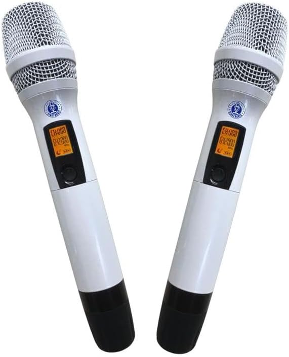 KSP-1000ProW Professional 2000W Digital Karaoke Sound Processor + 2 Anti-Feedback Wireless Microphones