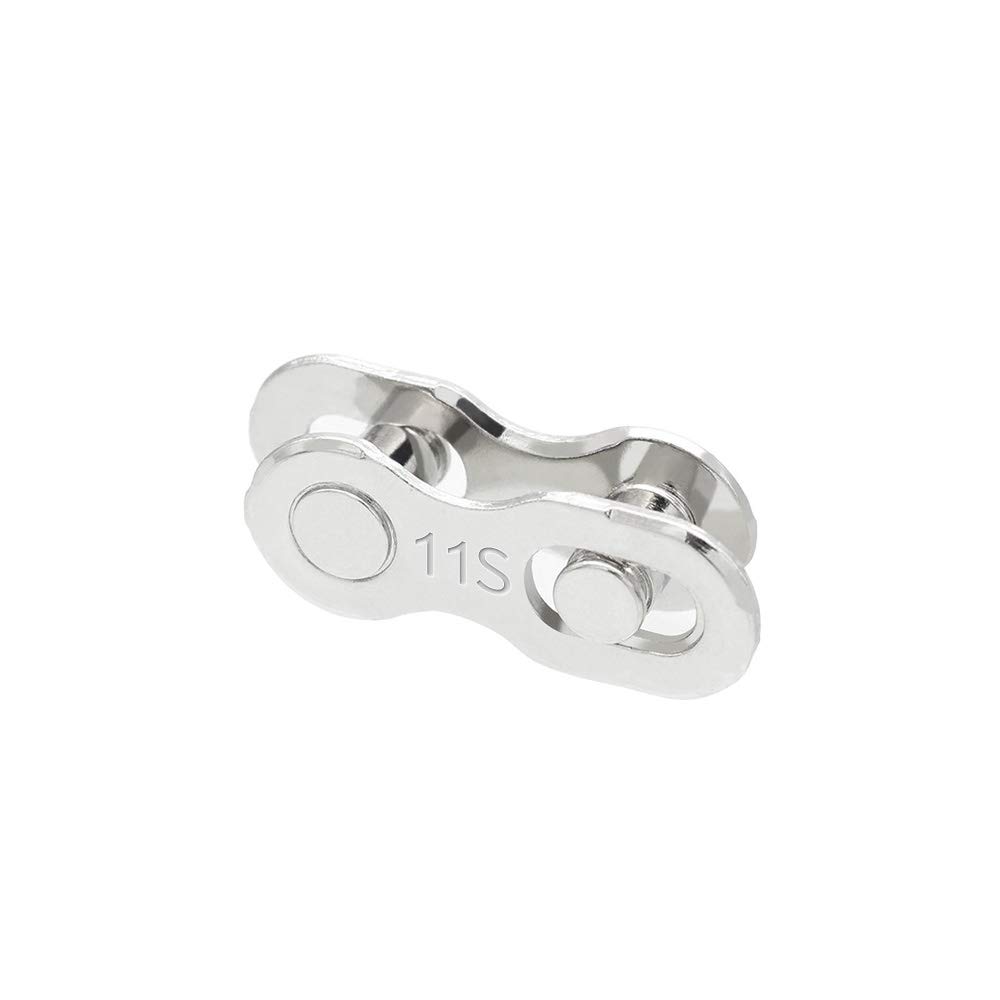 8 Pairs Reusable Bicycle Missing Link for 6, 7, 8, 9, 10,11,12 Speed Chain (11 Speed)