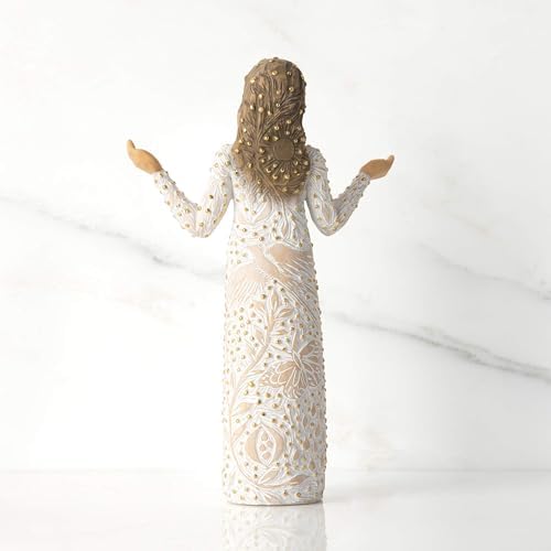 Willow Tree Everyday Blessings, Sculpted Hand-Painted Figure with Gold Leaf | Cast from a Susan Lordi Original Carving