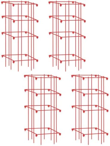 Gardener's Supply Company Lifetime Tomato Cages, Green, Set of 4