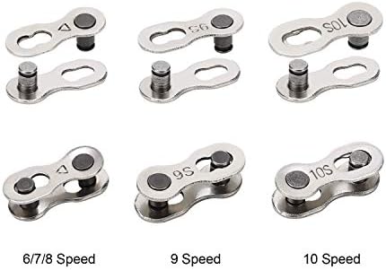 Bike Link Plier + Chain Wear Gauge + 6 Pairs Bicycle Missing Link