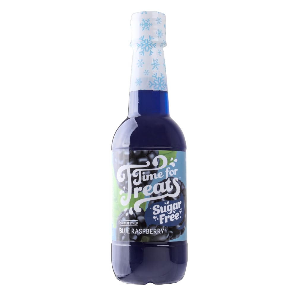 Time For Treats 3-Pack Tropical Punch, Watermelon, Lime Syrup 16.9 Fluid Ounce Per Bottle for Snow Cones, Homemade Sodas, Cocktails, Coffee, Baking and More