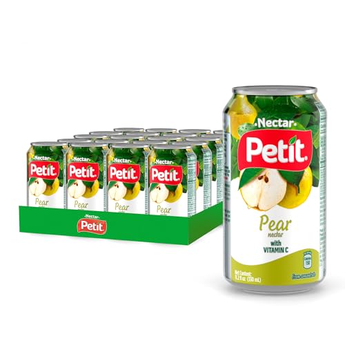 Petit Pineapple Nectar, 330 ml Cans (Pack of 24) – Refreshing Tropical Fruit Juice Beverage