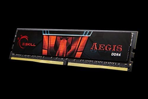 G.SKILL AEGIS Series DDR4 RAM (XMP) 16GB (2x8GB) 3000MT/s CL16-18-18-38 1.35V Intel AMD Desktop Computer Memory U-DIMM (F4-3000C16D-16GISB)