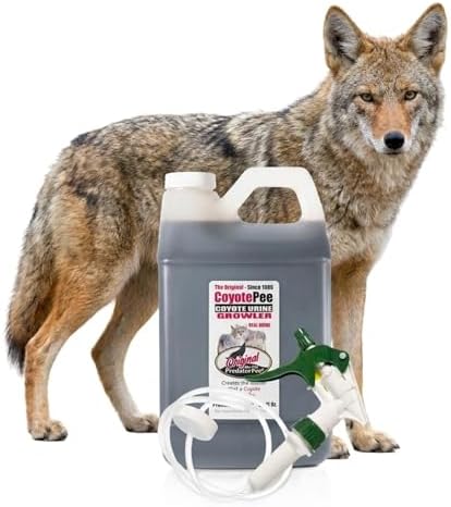 PredatorPee 100% Coyote Urine Natural Predator Scent Made in USA